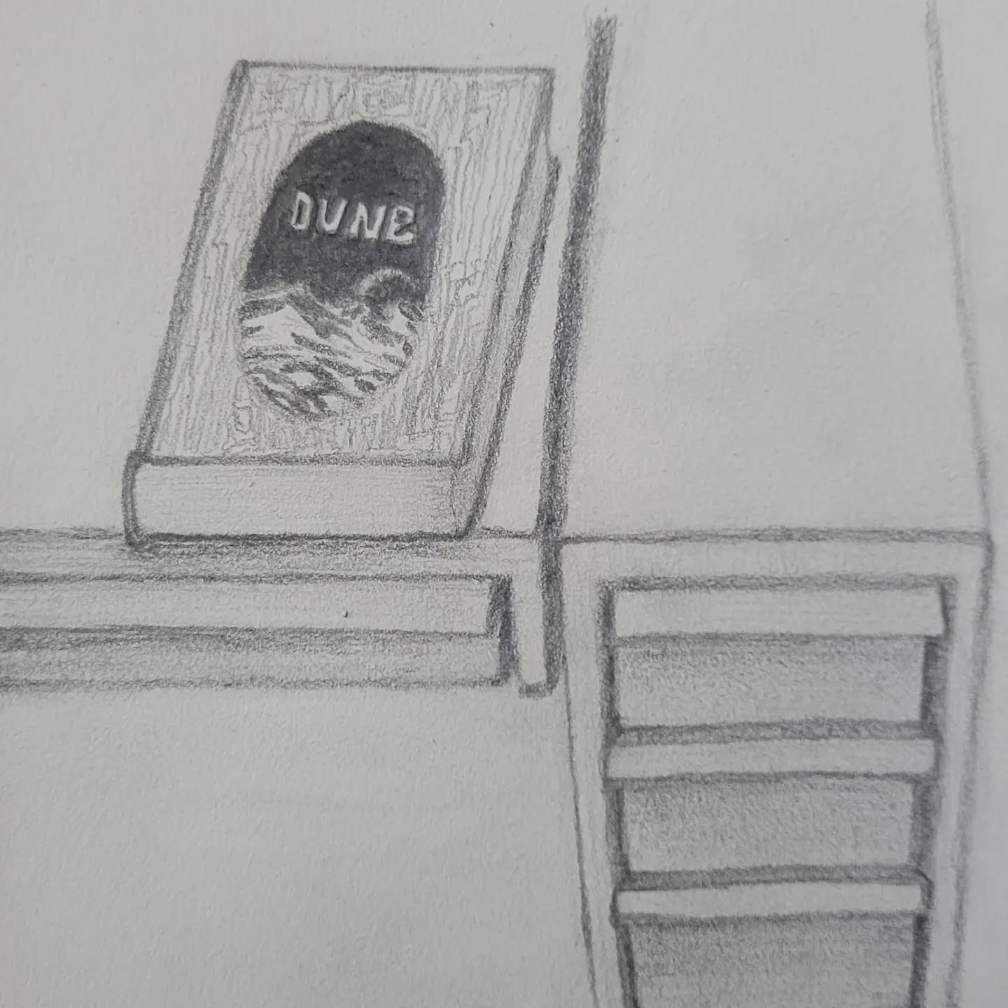A book on a desk