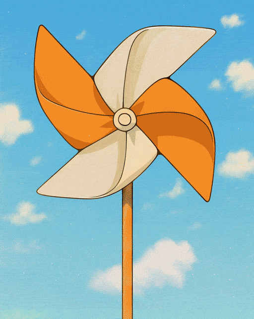 Pinwheel animation